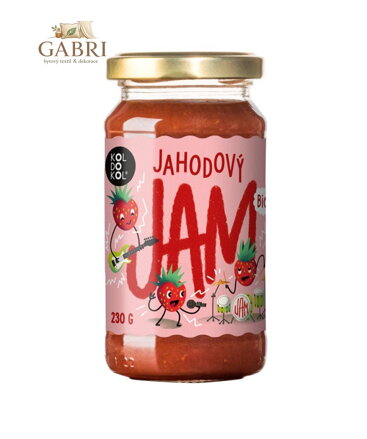 Jam jahodový BIO 230g Koldokol 5436