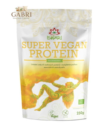 Protein Super vegan BIO 250g Iswari bez lepku 5465