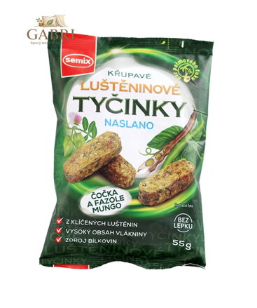 Müsli tyčinky naslano čočka, mungo 55g Semix bez lepku 5504