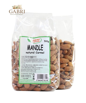 Mandle natural  500g ZP 2128