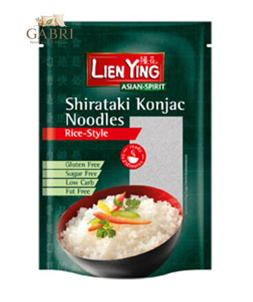 Těstoviny konjak tvar rýže 270g LienYing bez lepku 414