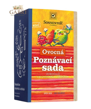 Poznávací sada ovocná BIO por. čaj Sonnentor  5612
