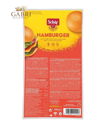 Hamburger housky 300g 4ks Schar bez lepku 3004