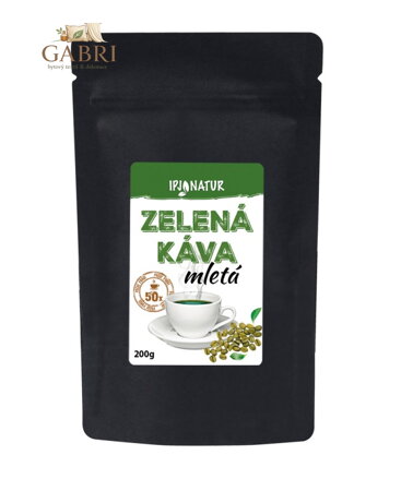 Zelená káva mletá 200g IPJ NATUR 2148