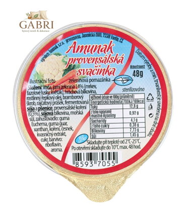 Svačinka provensálská 48g Amunak bez lepku 5781