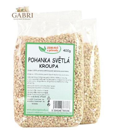 Pohanka kroupa světlá 400g ZP 5374