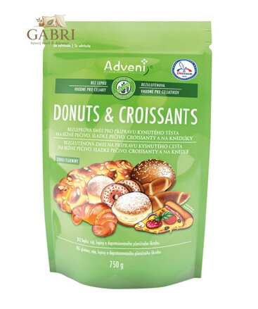 Směs na DONUTE a CROISSANTS 750g Adveni bez lepku 5895