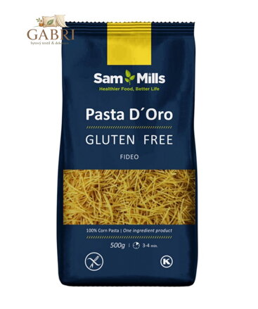 Těstoviny kukuřičné polévkové nudle 500g Sam Mills bez lepku  5927
