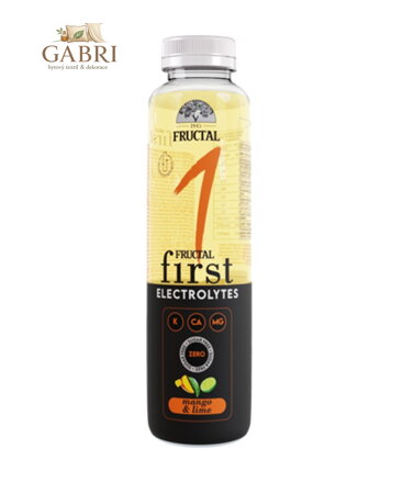 First nápoj Electrolytes limetka mango 500ml Fructal 5962