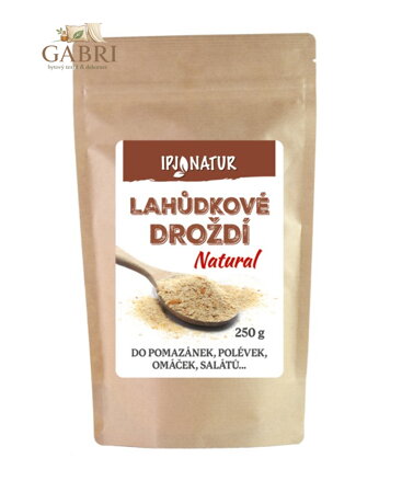 Lahůdkové droždí natural  250g IPJ NATUR bez lepku 6067
