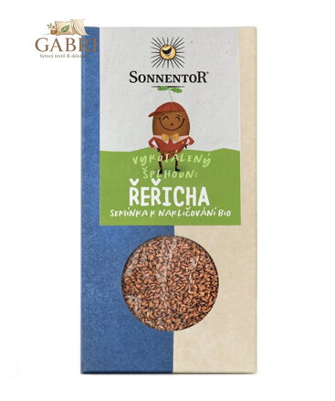 Na klíčení řeřicha BIO 120g Sonnentor   6095