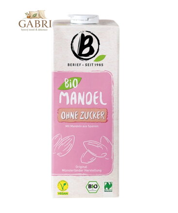 Nápoj mandlový neslazený BIO 1l Berief  6131