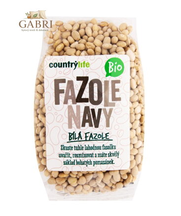 Fazole navy BIO 500g Countrylife 6172