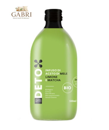 Ocet jablečný s citronem a Matcha BIO 500ml 6259