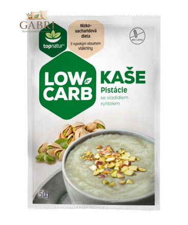 Kaše LOW CARB pistáciová 50g Topnatur bez lepku 1452