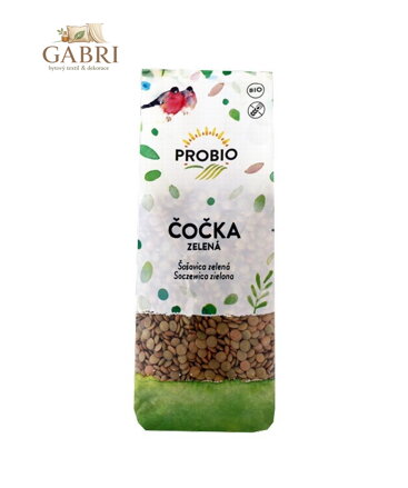 Čočka zelená BIO 500g Probio bez lepku  2581