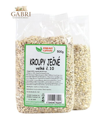 Kroupy ječné velké č.10 500g ZP 2929