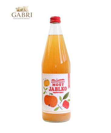 Mošt jablko SELSKÝ 0,75l Hostětín 1701