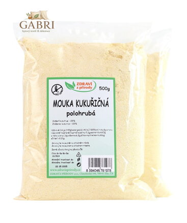 Mouka kukuřičná polohrubá 500g ZP bez lepku 2962