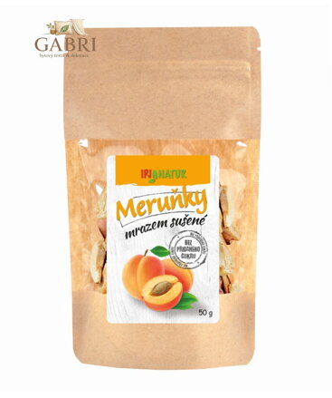 Meruňky mrazem sušené 50g IPJ NATUR 997