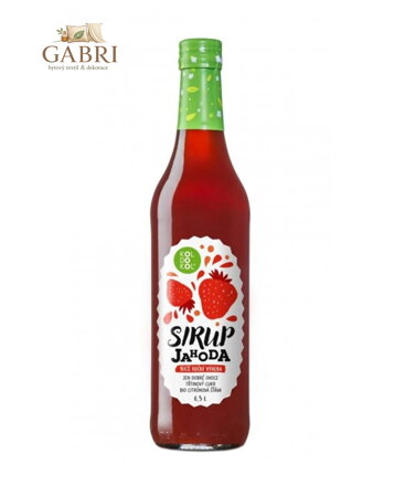 Sirup jahoda 500ml Koldokol 506