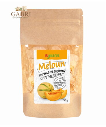 Meloun Cantaloupe mrazem sušený 50g IPJ NATUR 2147