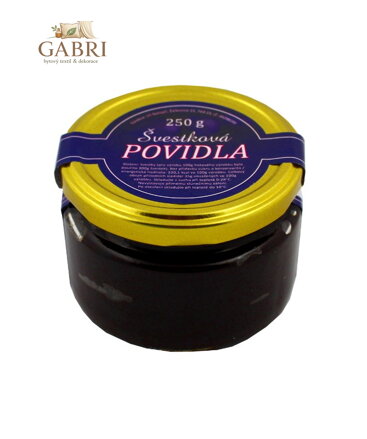 Povidla švestková 250g Netopil 2836