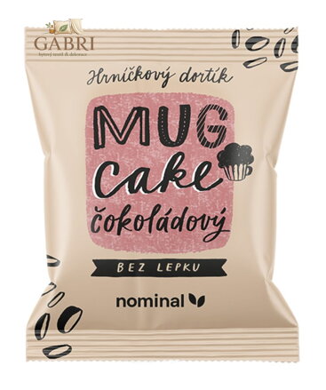 MUG CAKE čokoláda 60g Nominal bez lepku 612
