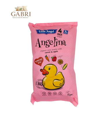 Angelina mrkev  jablko BIO 4x15g McLLOYDS bez lepku 393