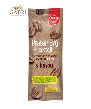 Proteinový koktejl KÁVA 30g Semix 2522