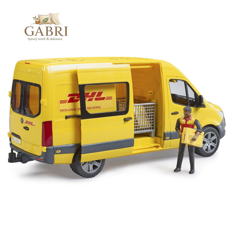 Bruder Mercedes-Benz Sprinter DHL s řidičem