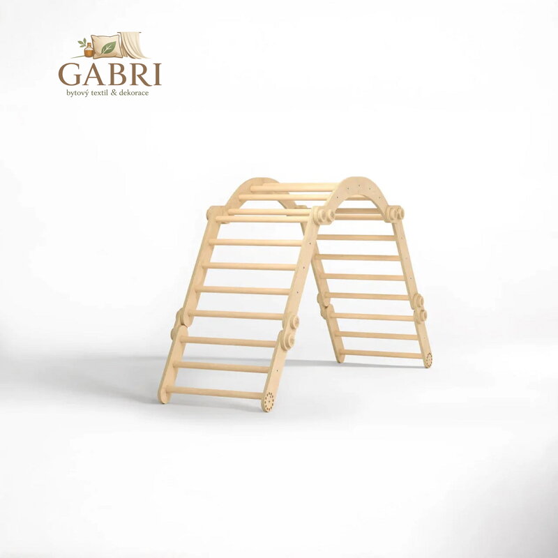 BusyKids Velká skládací lezecká sestava nelakovaná