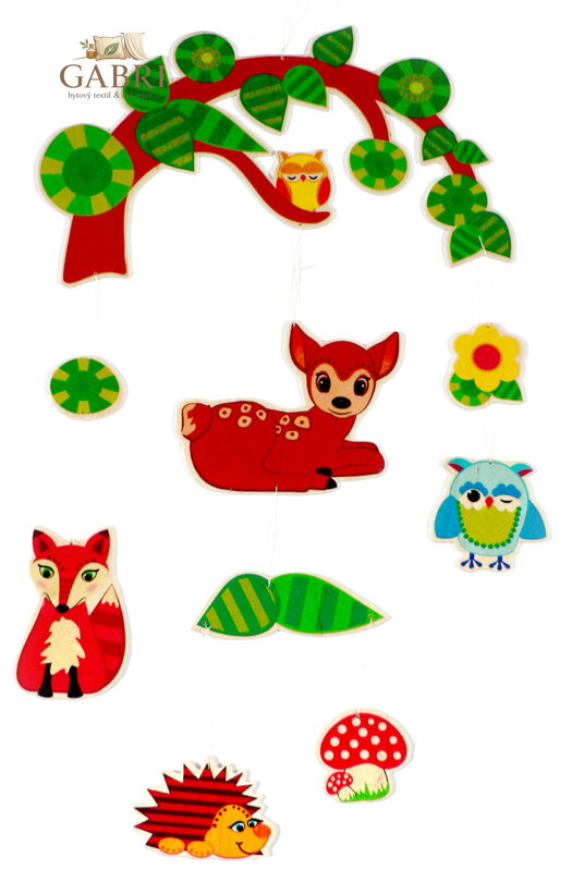 Hess Závěsná dekorace Lesní zvířátka