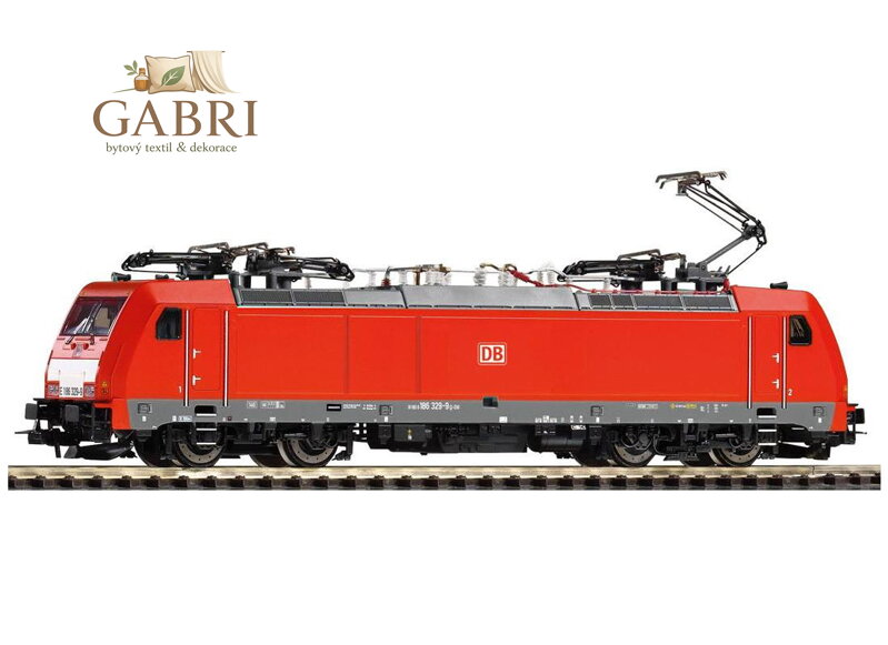 Piko Elektrická lokomotiva BR 186 Traxx 2 se 4 pantografy DB AG VI - 59953