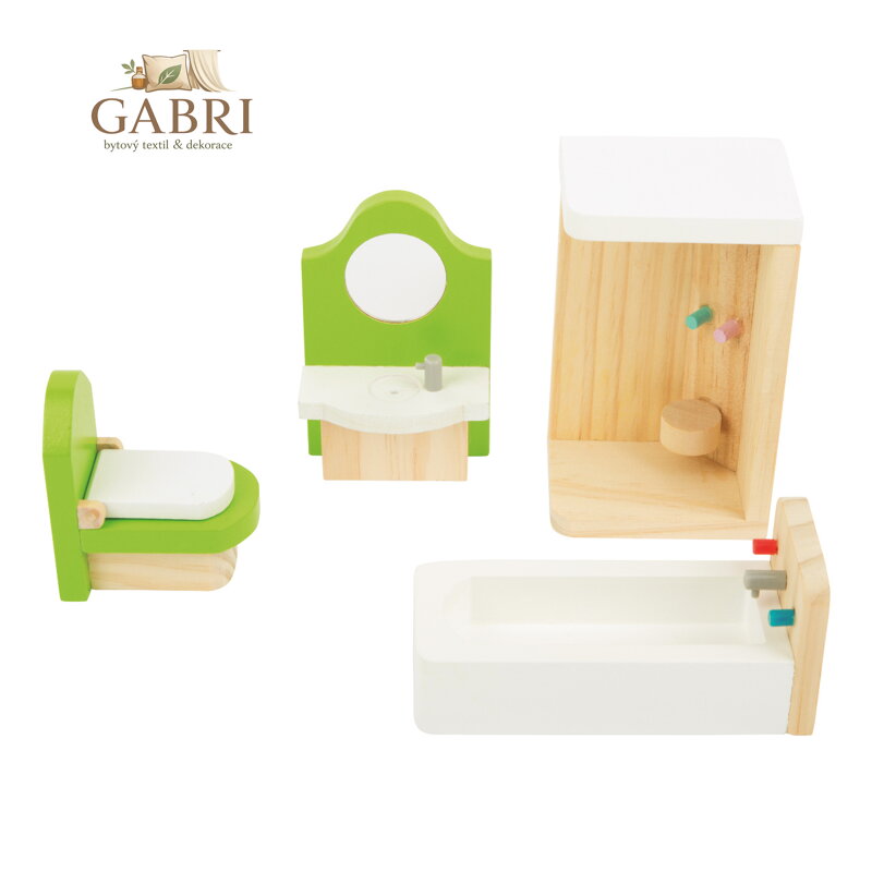 small foot Nábytek do domečku koupelna
