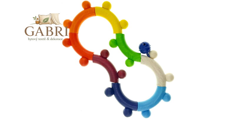 Hess Chrastítko motorické barevné