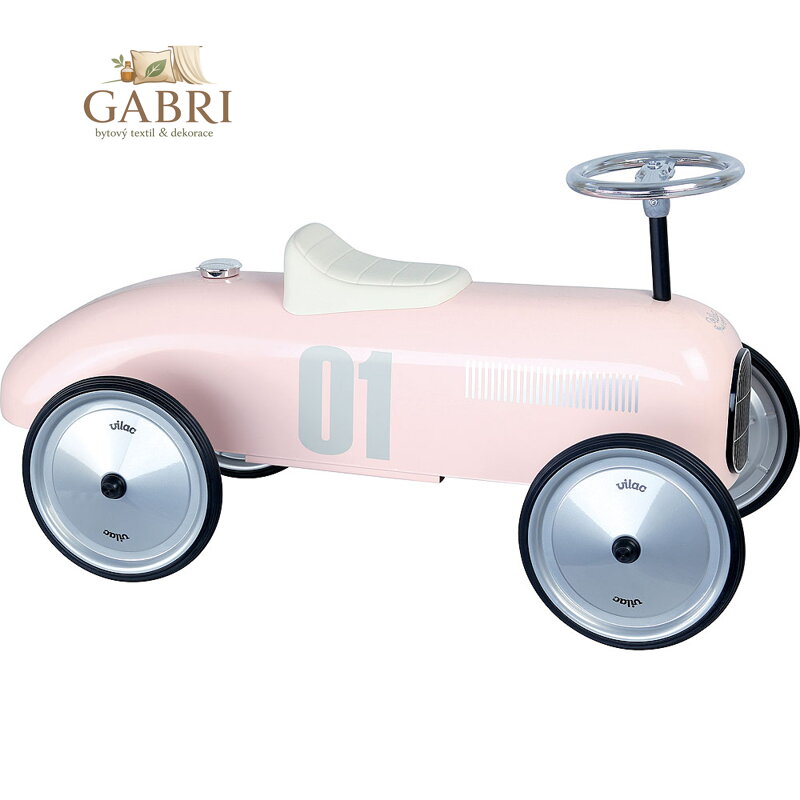 Vilac Kovové odrážedlo růžové