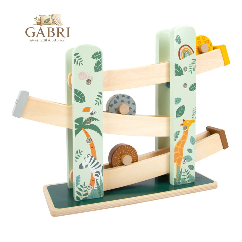 small foot Dřevěná dráha Safari