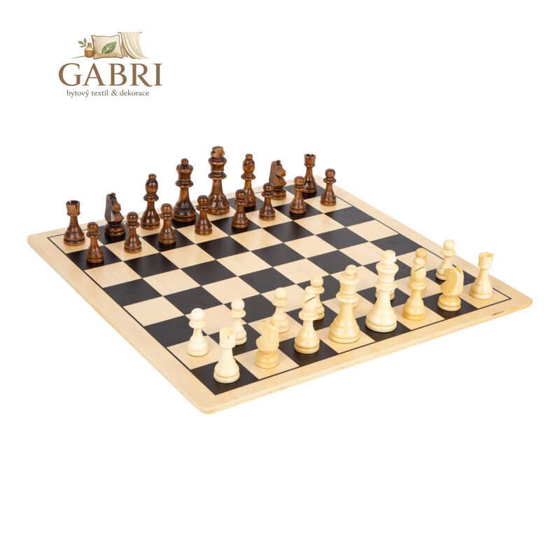 small foot Šachy a dáma XL