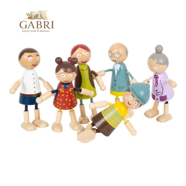 small foot Dřevěné postavičky Rodina