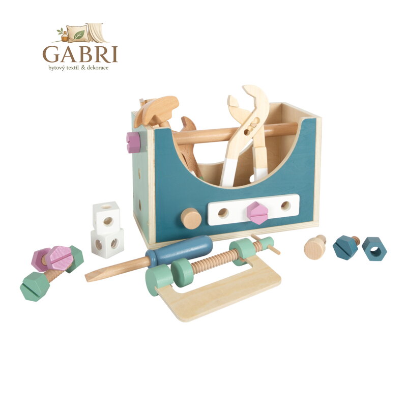 small foot Bedýnka s nářadím 2v1 Nordic