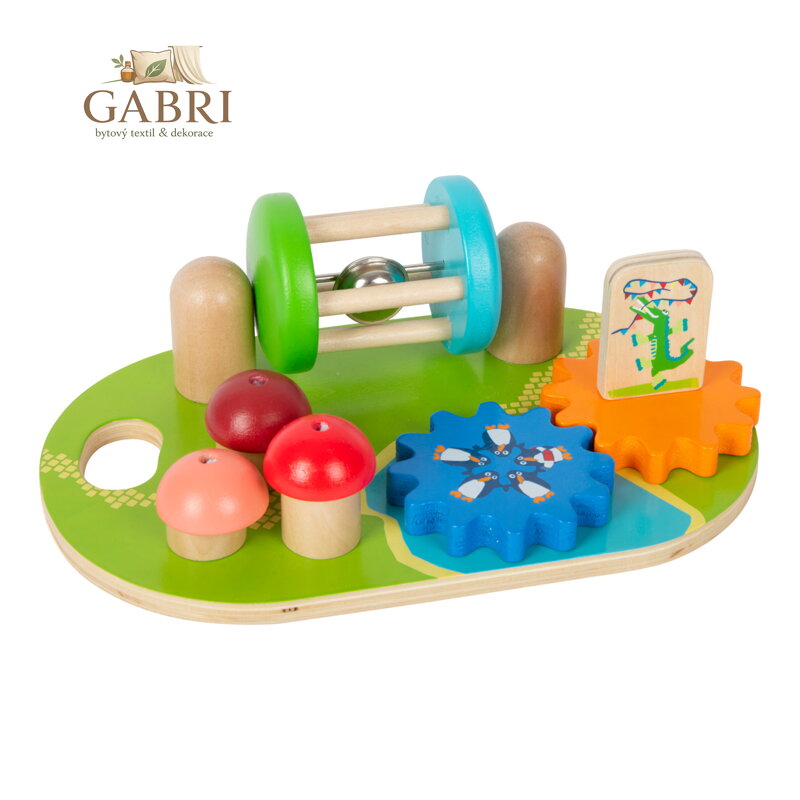 small foot Motorická deska Zábavní park