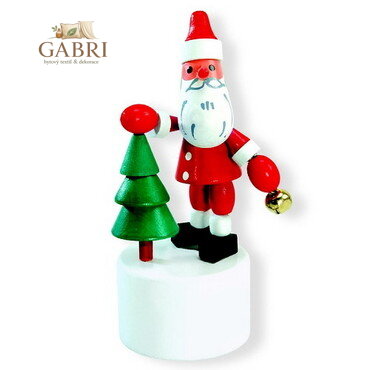 Detoa Mačkací Santa Claus se stromkem