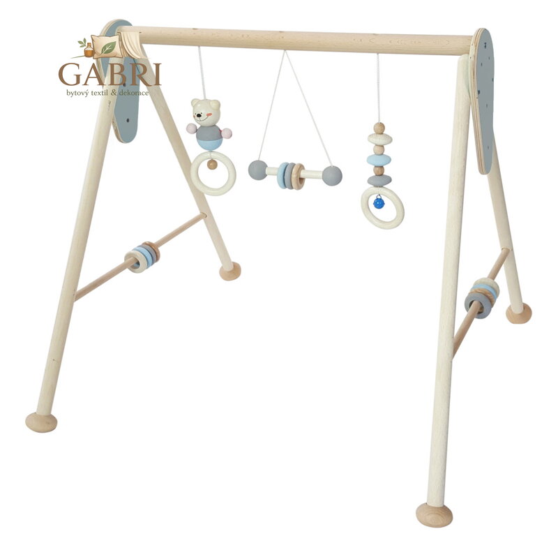 Hess Hrazdička medvídek modrý