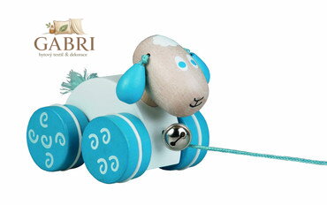 Detoa Dřevěná tahací ovečka - poškozený obal