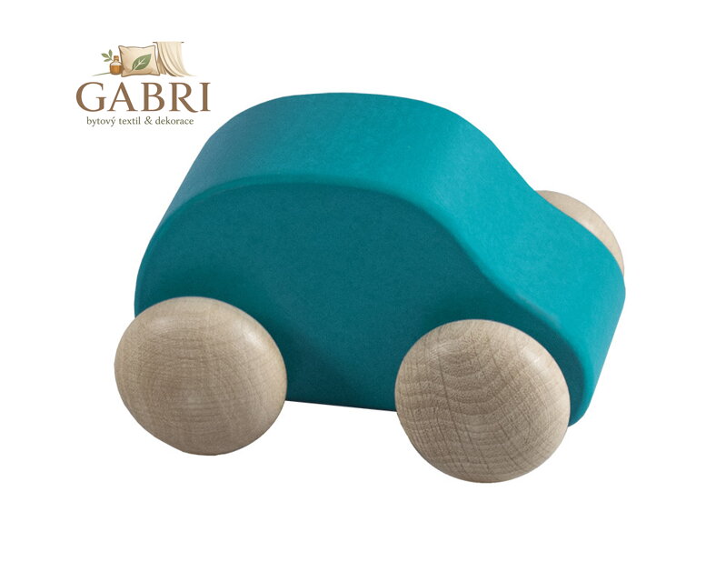 Detoa Moje první autíčko tyrkysové 1 ks