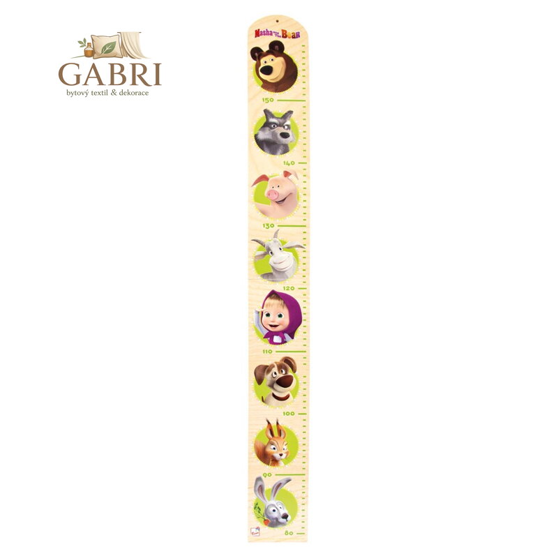 Bino Máša a Medvěd - dřevěný metr
