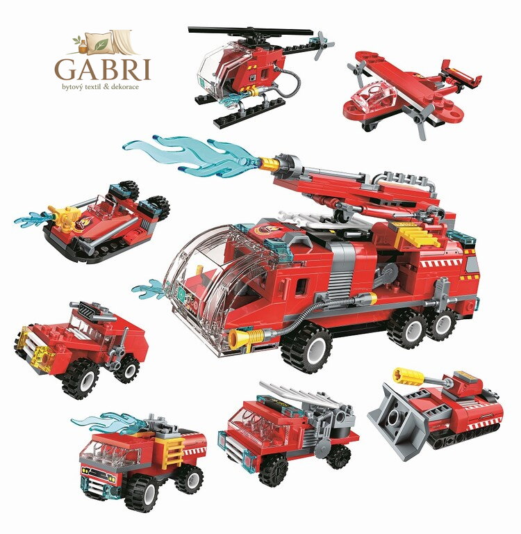 Qman Water Cannon Fire Truck 1805 1 část