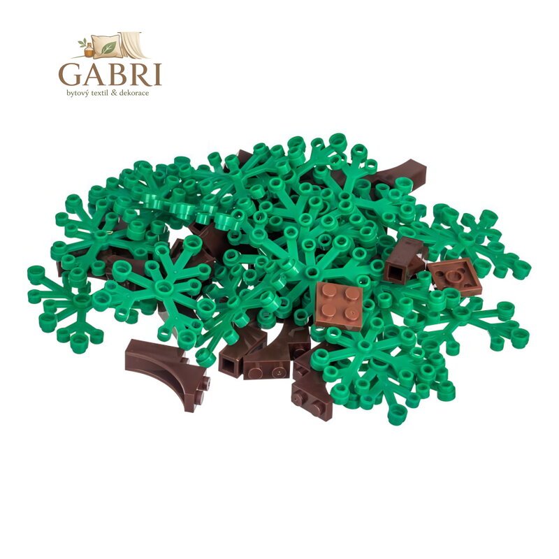 L-W Toys Kreativní set stromy 50 ks