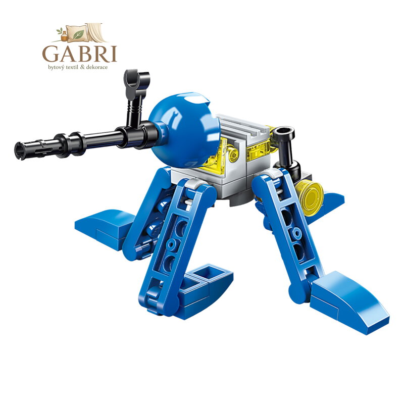 Qman Hyperfunction Tactical Unit 2101-10 Robot Pompom 3v1